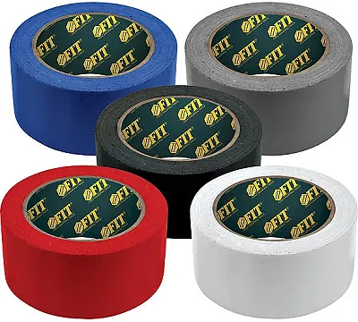 Лента клейкая универсальная армированная Ductape, синяя, 48 мм х 10 м FIT
