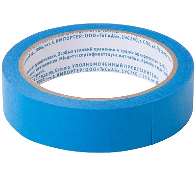 Лента малярная синяя, для наружных работ, 25 мм x 25 м MASTER COLOR