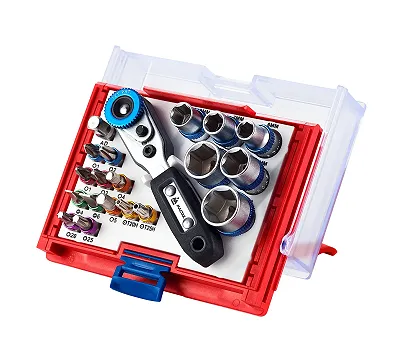 МАСТАК Набор вставок (бит) 1/4", TORX, HEX, PZ, PH, SLOT, 20 предметов 058-10020C