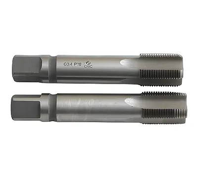 Метчик G 1 1/2" Р18 трубный цилиндрический, м/р. комплект из 2-х шт. (11 ниток/дюйм) сколы CNIC
