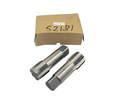 Метчик ручной G1 3/8" 9ХС 2 шт 11 ниток/дюйм CNIC
