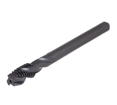 Метчик м/р М12х1,25 Р6М5/М2 DIN376 BLACK OXIDE, с винтовой канавкой, ТОЧИНТЕХ