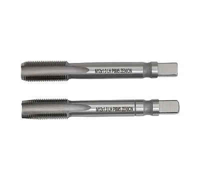 Метчик м/р М12х1,0 Р6М5(4341) ГОСТ 3266 Lh к-т 2 шт. с прох. хв. ZENION