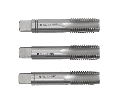 Метчик м/р М20х2,5 Р6М5 к-т 3шт. DIN352
