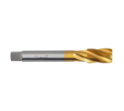 Метчик м/р М22х2,5 HSS-E DIN376 TiN, с винтовой канавкой, WOLFSTAR