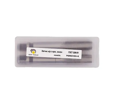 Метчик м/р М33х1,0 Р6М5 к-т 2 шт. с прох. хв. SDW TOOLS