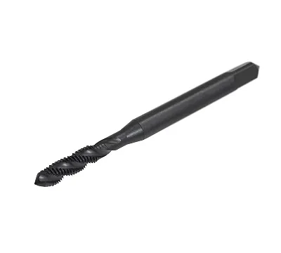 Метчик м/р М5,0х0,8 Р6М5К5/HSS-E DIN371 BLACK OXIDE, с винтовой канавкой, ТОЧИНТЕХ