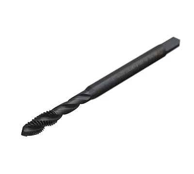 Метчик м/р М6,0х1,0 Р6М5К5/HSS-E DIN371 BLACK OXIDE, с винтовой канавкой, ТОЧИНТЕХ