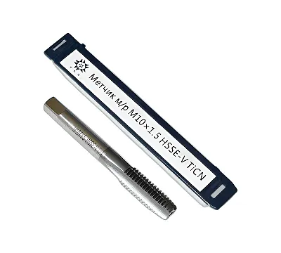 Метчик М10,0 (1,5) м/р.HSSЕ-V (GV3) покрытие TiCN ISO 529 TLX