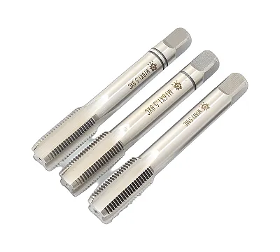 Метчик М16,0х1,5 9ХС ручной, комплект из 3-х шт. TLX