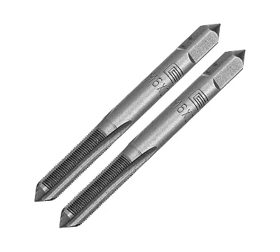 Метчик ручной М6 х 0.5 мм, комплект из 2 шт Сибртех