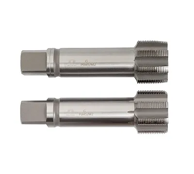 Метчик трубный м/р G1 3/4" к-т 2шт. P6М5/М2 ГОСТ 3266-81 WOLFSTAR
