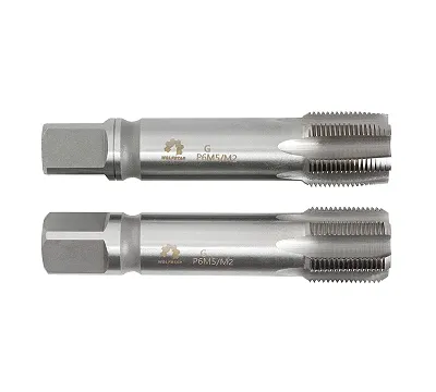 Метчик трубный м/р G5/8" к-т 2шт. P6М5/М2 ГОСТ 3266 WOLFSTAR