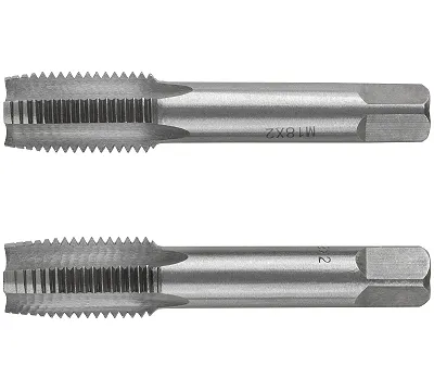 Метчики метрические легированная сталь, набор 2 шт. М18х2,0 мм FIT