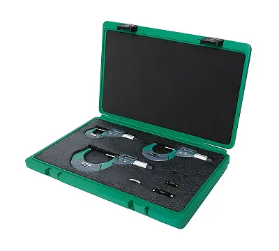 Набор микрометров цифровых МКЦ 0-100 мм / 0-4" 4 шт 3109-25A…100A INSIZE 3109-1004A