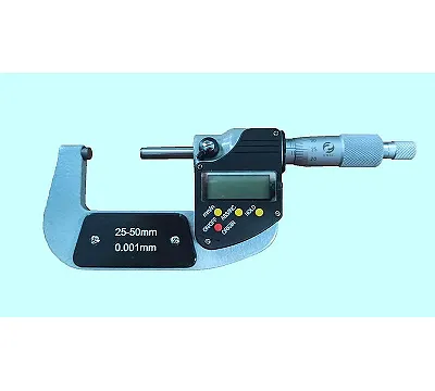 Микрометр гладкий МКЦ-50, 0,001 мм, электронный CNIC 27357