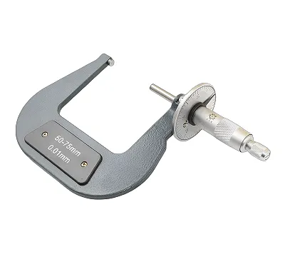 Микрометр Листовой МЛ-75 50-75 мм (0,01) тип А, Н-70мм TLX