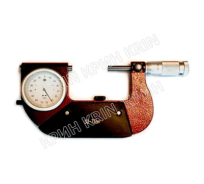 Микрометр рычажный МР 50-75 (0,001) с поверкой КРИН