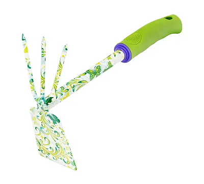 Мотыжка комбинированная, 65 х 310 мм, стальная, пластиковая рукоятка, Flower Green, Palisad