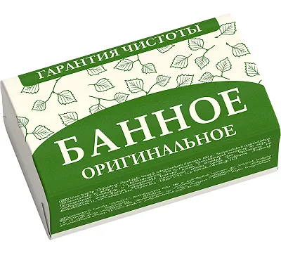 Мыло оригинальное Банное, 180 г, НМЖК