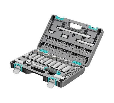 Набор инструментов, 1/2", CrV, пластиковый кейс 60 предметов Stels