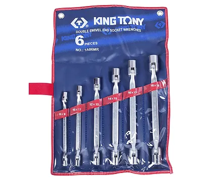 Набор ключей 8-19 мм, 6 предметов KING TONY 1A06MR