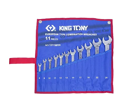 Набор ключей гаечных комбинированных 8-24 мм, 11 шт KING TONY 1211MRN