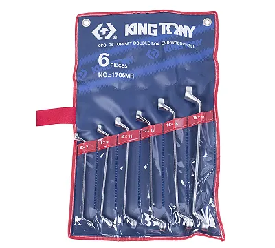 Набор ключей накидных KING TONY DIN 838