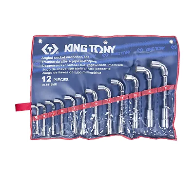 Набор ключей торцевых L-образных 8-24 мм, 24 шт KING TONY 1812MR