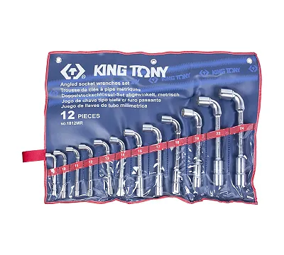 Набор ключей торцевых L-образных 8-24 мм, 24 шт KING TONY 1812MR