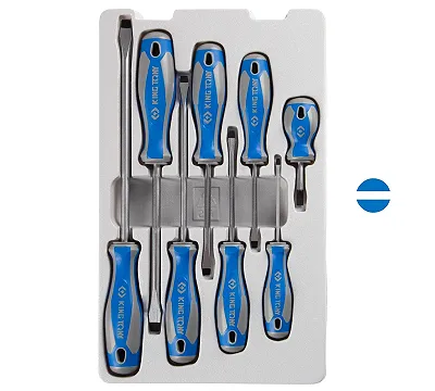 Набор отверток коробка, 8 предметов KING TONY