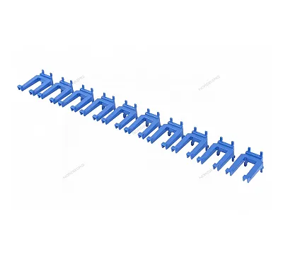 Набор пластиковых крючков, для S11, S12, двойные, 10 шт NORDBERG TH3