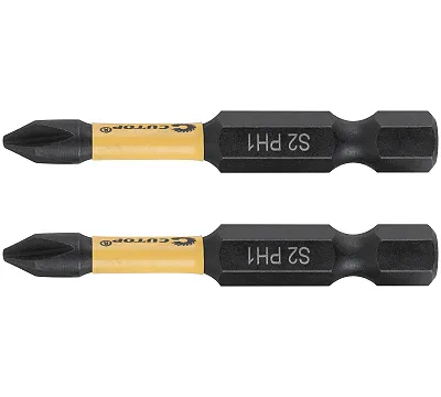 Набор торсионных бит, 2 шт., CUTOP Profi Plus, PH1, 50 мм