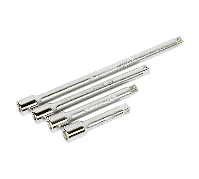 Набор удлинителей 1/4", 55, 75, 100, 150 мм, 4 предмета KING TONY 2104PR