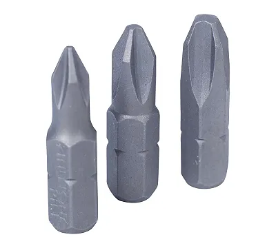 Набор вставок (бит) 1/4", крестовые,№1,№2,№3,3 предмета 1003PQ KING TONY