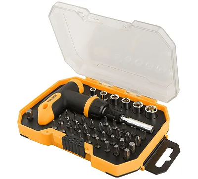 Набор вставок (бит) 1/4", PH, PZ, Hex, Torx, Slotted, 41 предмет TOLSEN TT20036