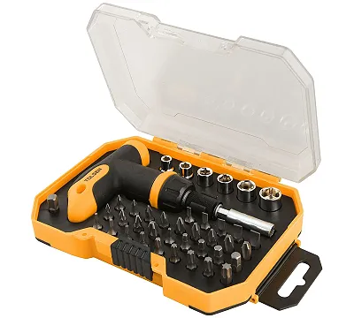 Набор вставок (бит) 1/4", PH, PZ, Hex, Torx, Slotted, 41 предмет TOLSEN TT20036