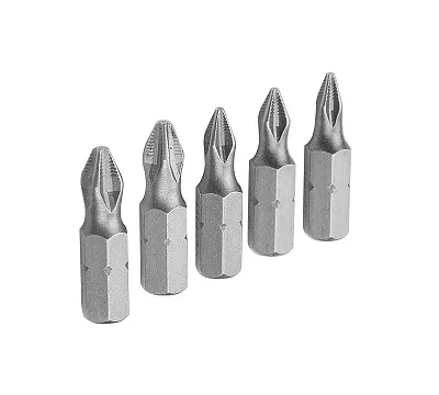 Набор вставок (бит) торцевых 1/4", Phillips, PH0-3, 25 мм, 5 предметов TOLSEN TT20286