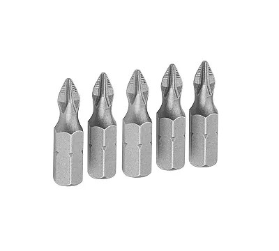 Набор вставок (бит) торцевых 1/4", Phillips, PH2, 25 мм, 5 предметов TOLSEN TT20271