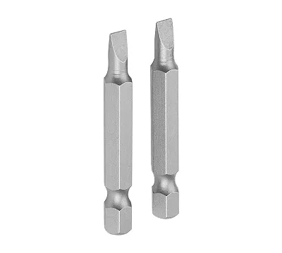 Набор вставок (бит) торцевых 1/4", Slotted, 4х0,5 мм, 50 мм, 2 предмета TOLSEN TT20302