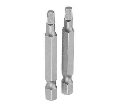 Набор вставок (бит) торцевых 1/4", Square, S1, 50 мм, 2 предмета TOLSEN TT20338