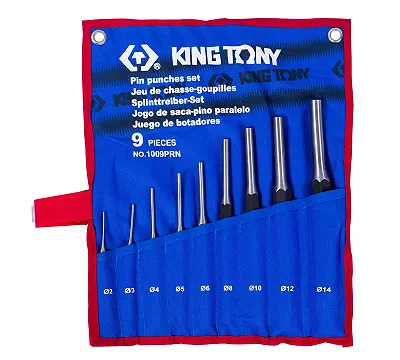 Набор выколоток 9 предметов KING TONY 1009PR