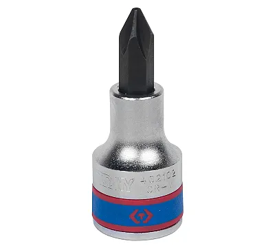 Насадка (бита) торцевая 1/2", Phillips,PH2,402102 KING TONY
