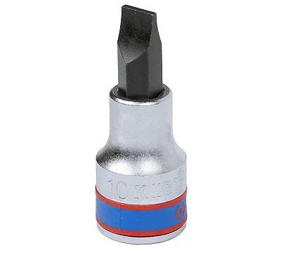 Насадка (бита) торцевая 1/2", SLotted,1,6х10 мм, 402210 KING TONY