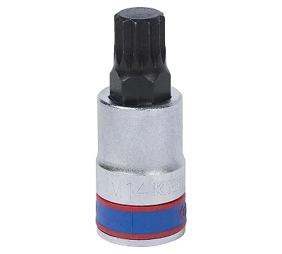 Насадка (бита) торцевая 1/2", Spline, M16, L = 60 мм KING TONY 402616