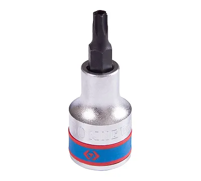 Насадка (бита) торцевая 1/2", Torx, T30, L = 60 мм, с отверстием KING TONY 402730