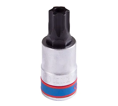 Насадка (бита) торцевая 1/2", Torx, T60, L = 60 мм, с отверстием KING TONY 402760