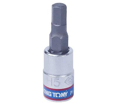 Насадка (бита) торцевая 1/4", HEX, 5 мм, 203505 KING TONY