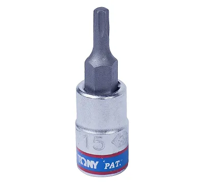Насадка (бита) торцевая 1/4", TORX T15,203315 KING TONY