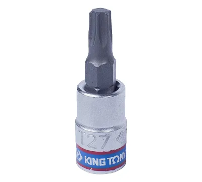 Насадка (бита) торцевая 1/4", TORX T27,203327 KING TONY